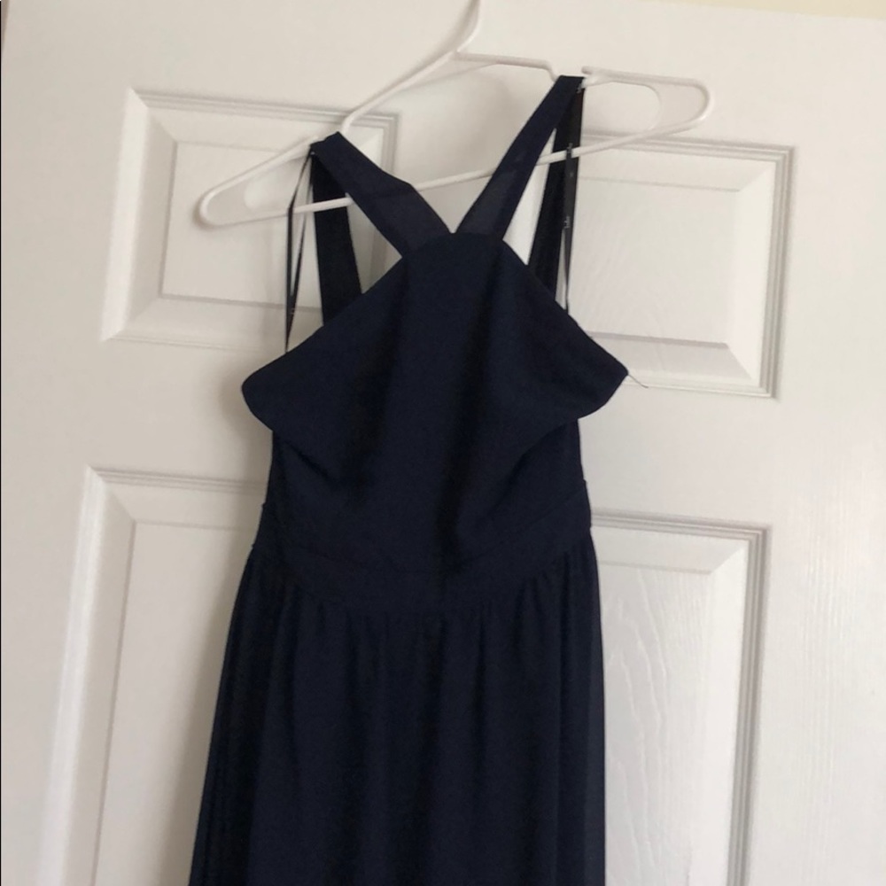 Navy blue bridesmaid/formal dress - worn once!
